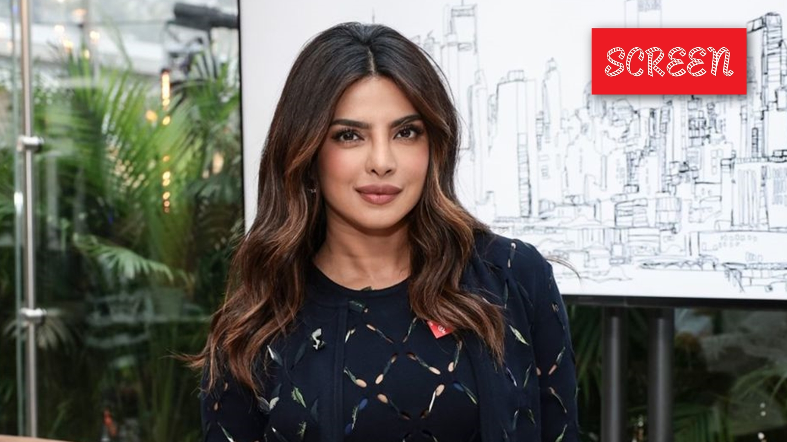 Priyanka Chopra at an international red carpet event in 2024